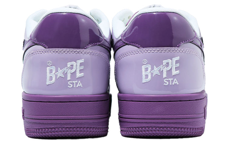 A BATHING APE Bape Sta Low 'Purple White' 1G80-191-016-WP