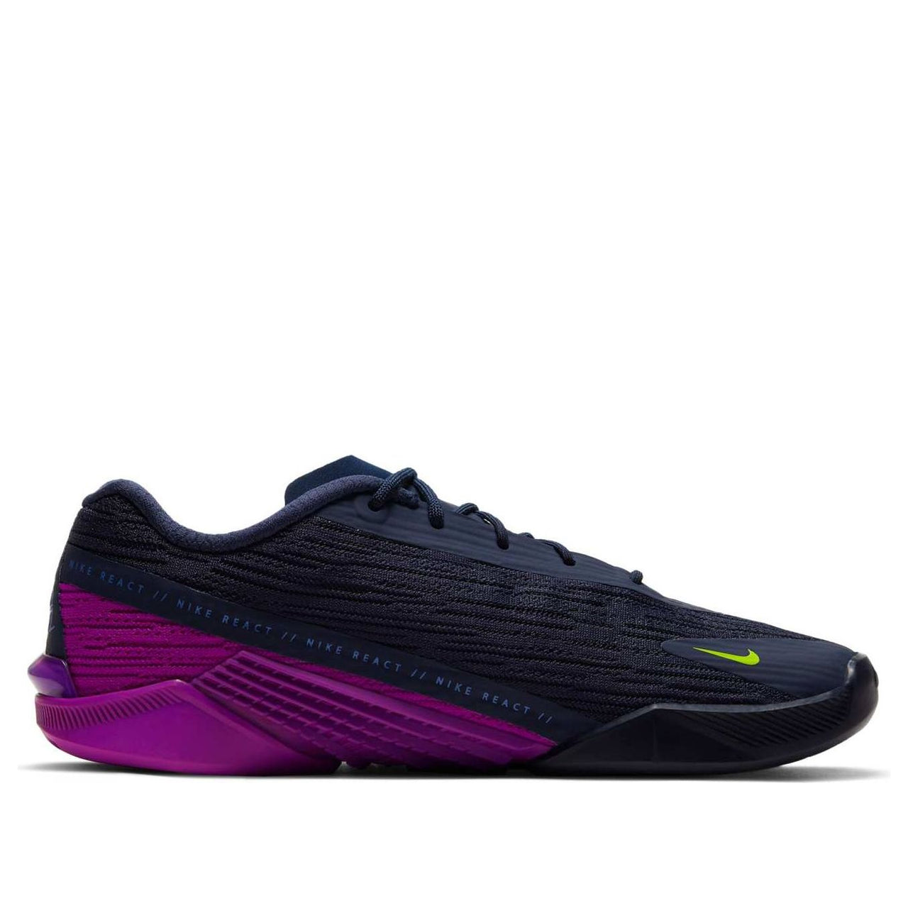 (WMNS) Nike React Metcon Turbo 'Blackened Blue Red Plum' CT1249-400