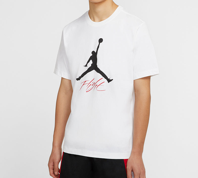 Air Jordan Flight Large Logo Short Sleeve White CW0394-100