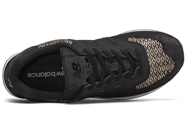 (WMNS) New Balance 574 Series Gold 'Black Gold' WL574FAA