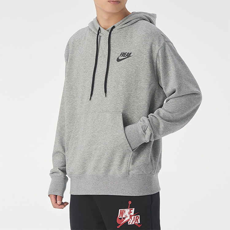Nike Giannis Freak Swoosh Hoodie 'Grey' CZ0440-063