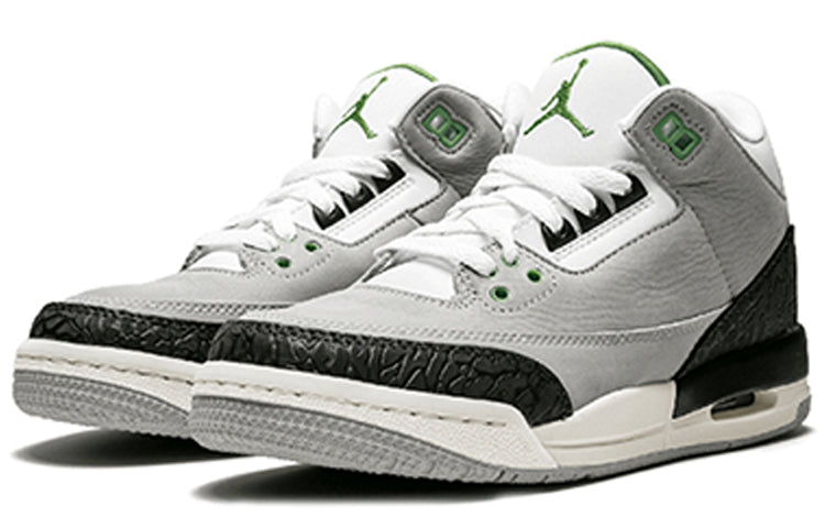 (GS) Air Jordan 3 Retro 'Chlorophyll' 398614-006