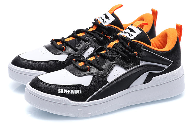 Li-Ning Superwave Low 'Black Orange' AGCQ185-1
