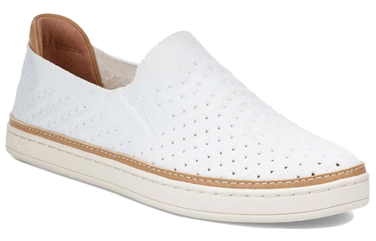 (WMNS) UGG Sammy Chevron Sneaker 'White' 1102560-WHT