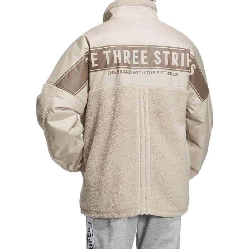 adidas Warding Oversized Boa Full-Zip Jacket (Gender Neutral) 'White' IK7342