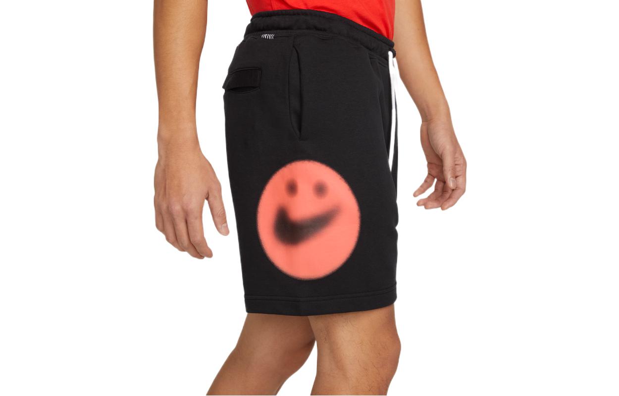 Men's Nike Logo Printing Breathable Sports Shorts Black DN4420-010