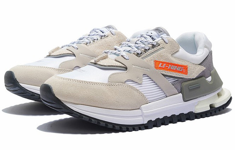 Li-Ning 001 Classic 'Grey Orange' AZGS077-4