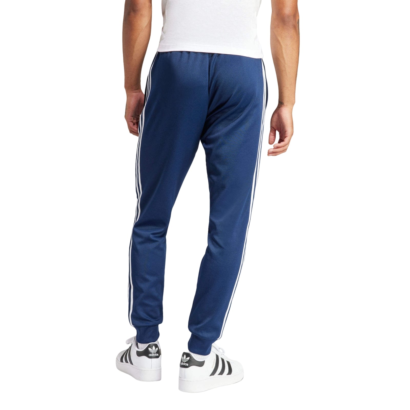adidas Adicolor Classics SST Track Pants Asia Sizing 'Blue White' IR9887