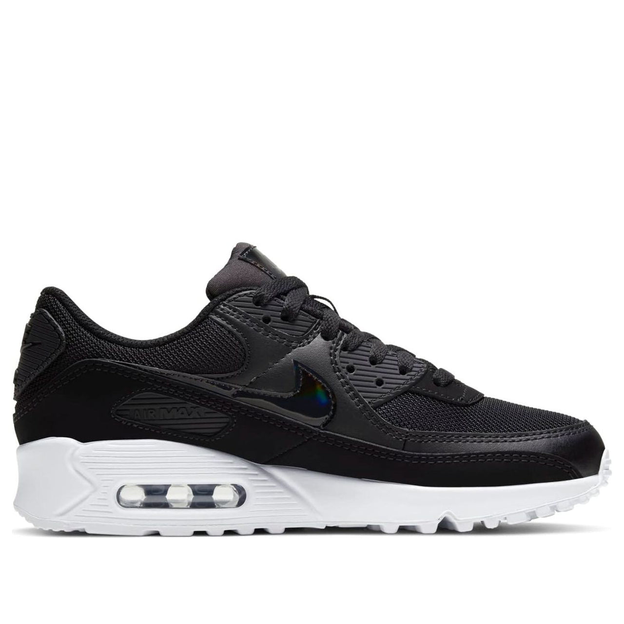 (WMNS) Nike Air Max 90 Twist 'Black White' CV8110-001