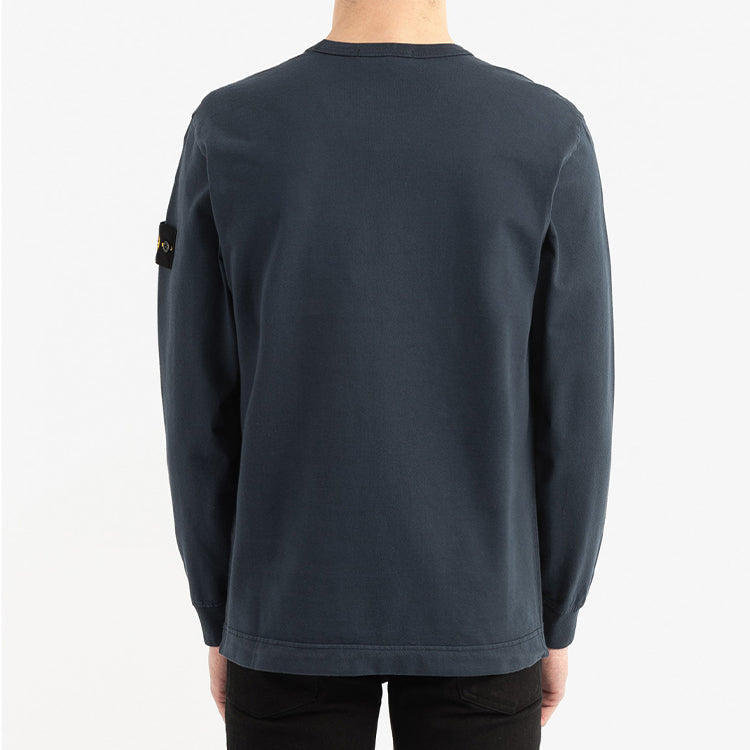 Men's STONE ISLAND Sleeve Basic Navy Blue 721564450-V0028