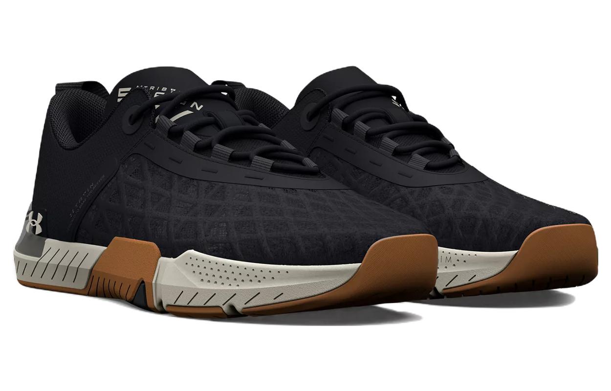 (WMNS) Under Armour TriBase Reign 5 'Black Ivory Gum' 3026022-001