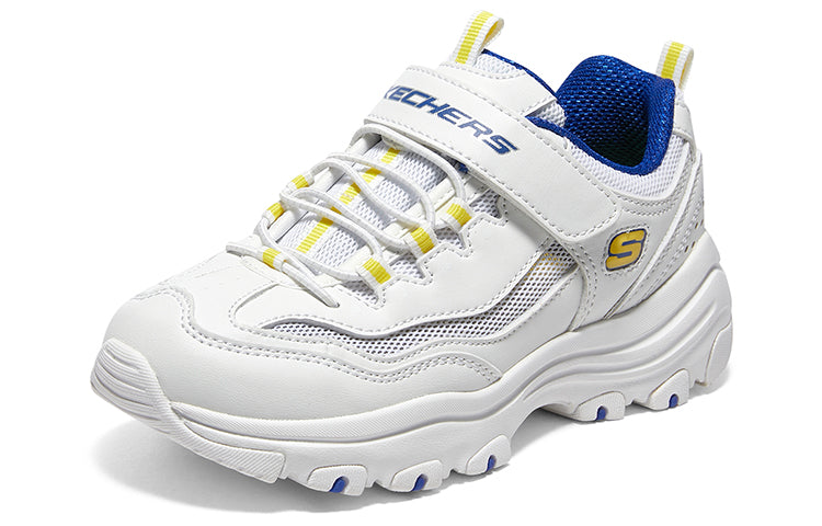 (GS) Skechers I-Conik 'White Blue Yellow' 415024L-WBLY