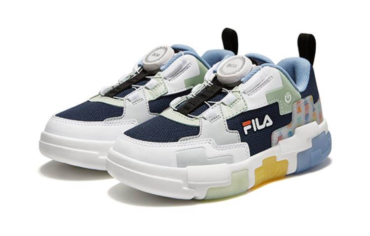 (PS) FILA BOA Classic Shoes 'White Black Blue' K14B341601FFMG