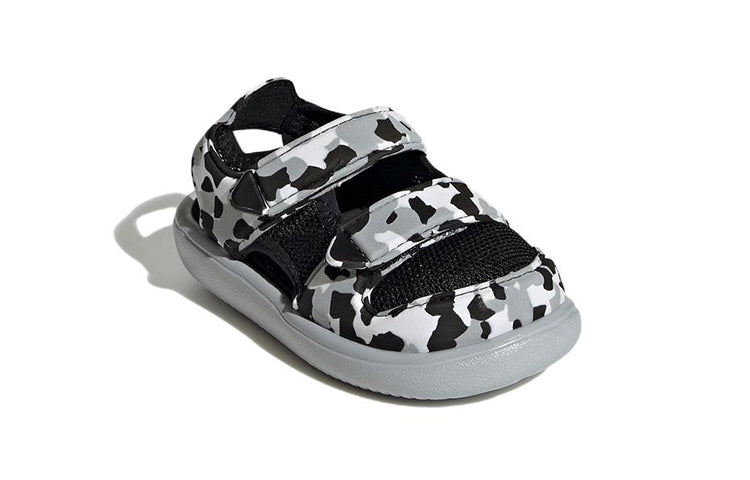 (TD) adidas Water Sandal Ct I Breathable Casual Sports Sandals Black GZ1311