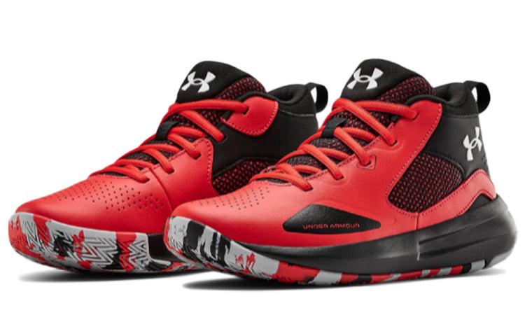 (GS) Under Armour Lockdown 5 'Versa Red' 3023533-601