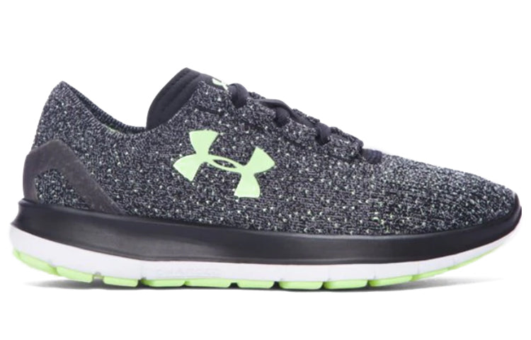 (WMNS) Under Armour SpeedForm Slingride TRI Grey/Green 1293467-005