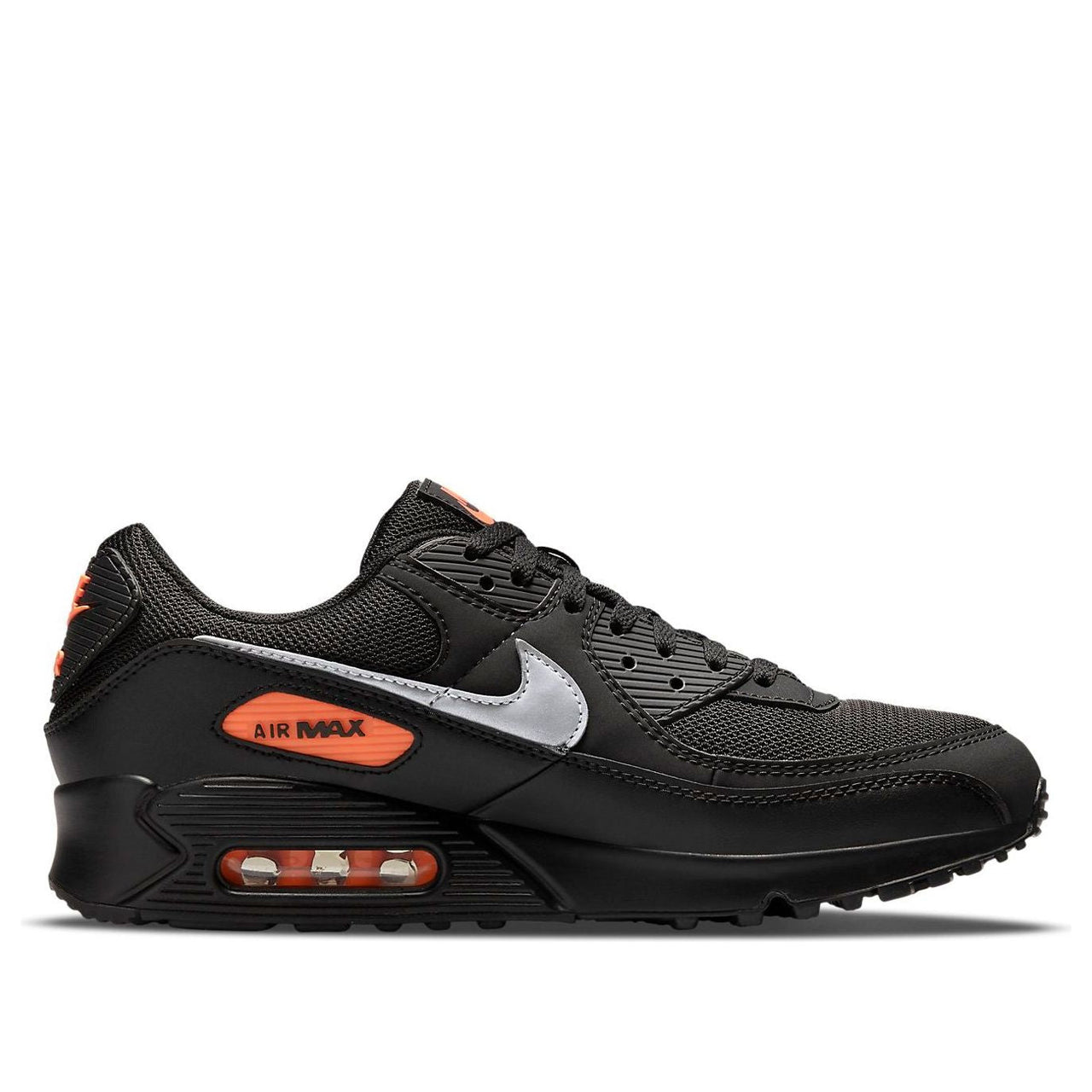 Nike Air Max 90 'Black Total Orange' DJ6881-001