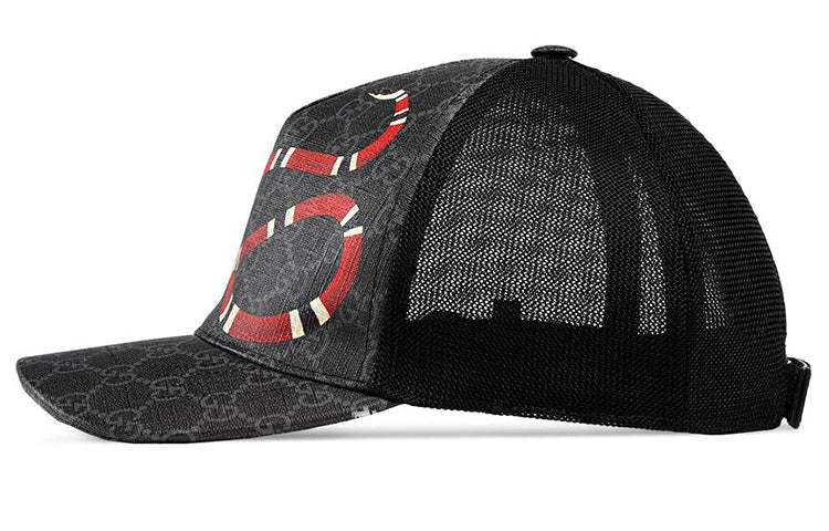 Gucci Kingsnake GG Baseball Hat 'Black' 426887-4HB10-1060
