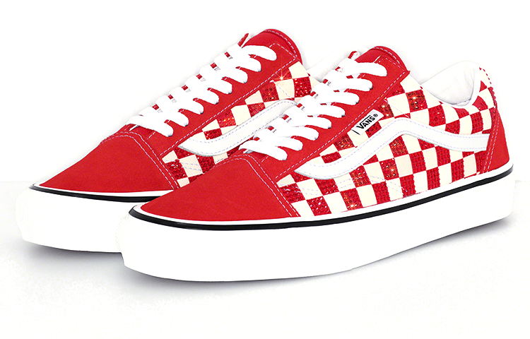 Vans Old Skool x Supreme x Swarovski 'Red' VN0A5KRXRED