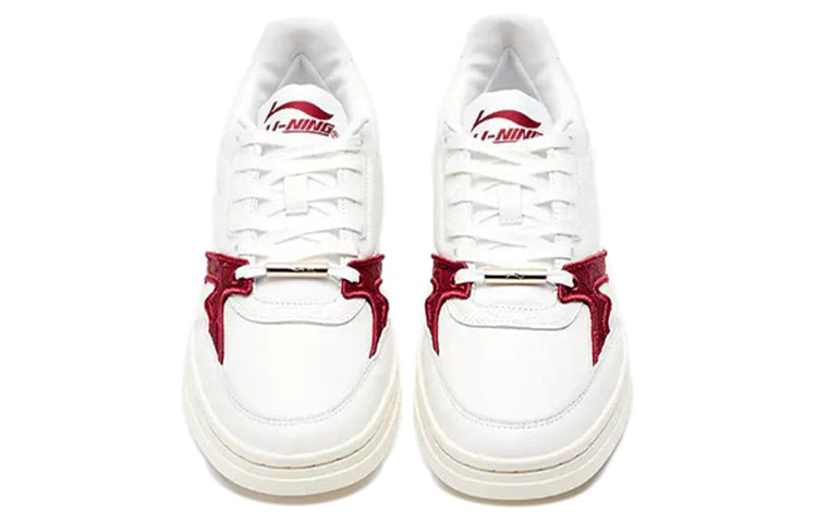 (WMNS) Li-Ning 1990 'White Red' ALFR126-1