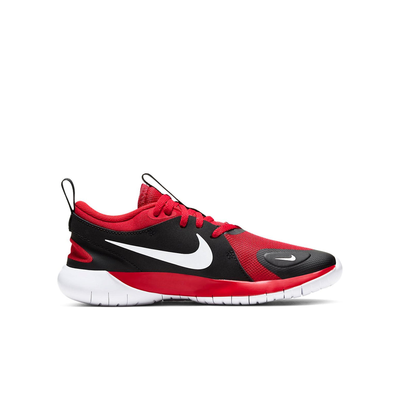 (GS) Nike Flex Contact 4 'Black Red' CJ2074-600
