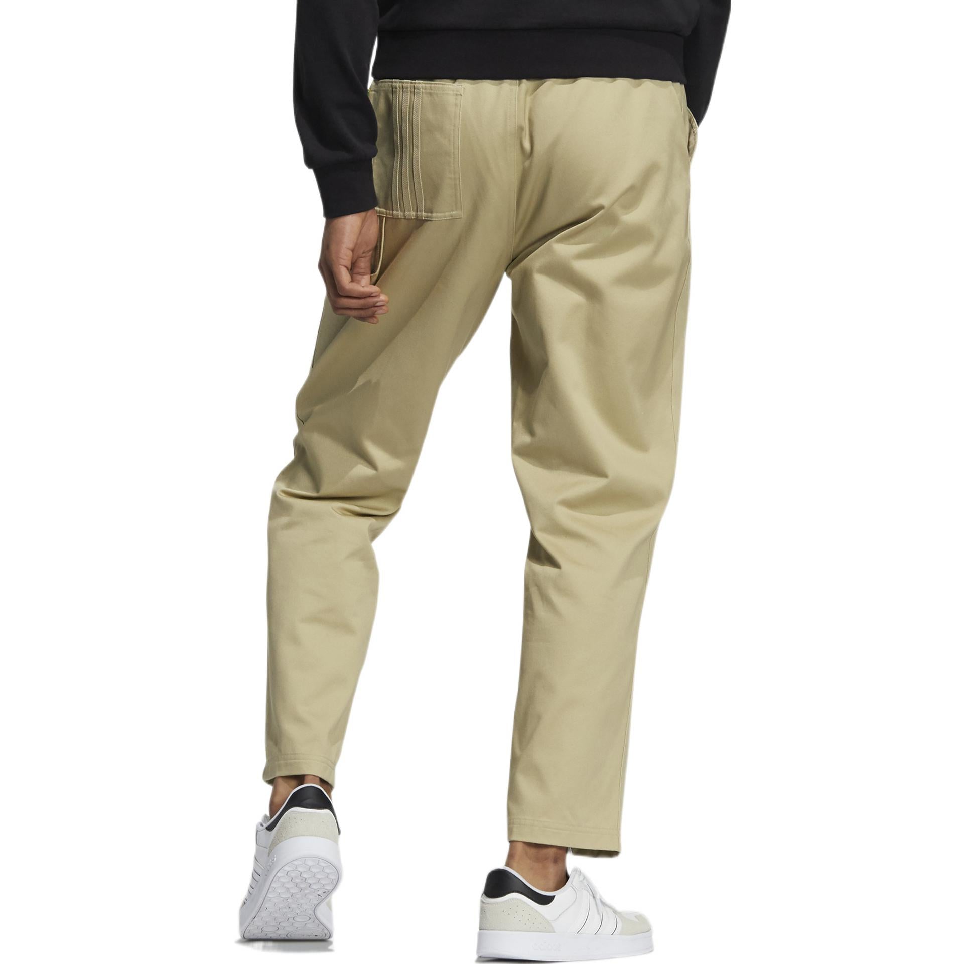 Men's adidas neo x SESAME STREET Crossover Printing Casual Sports Pants/Trousers/Joggers Brown HD3487