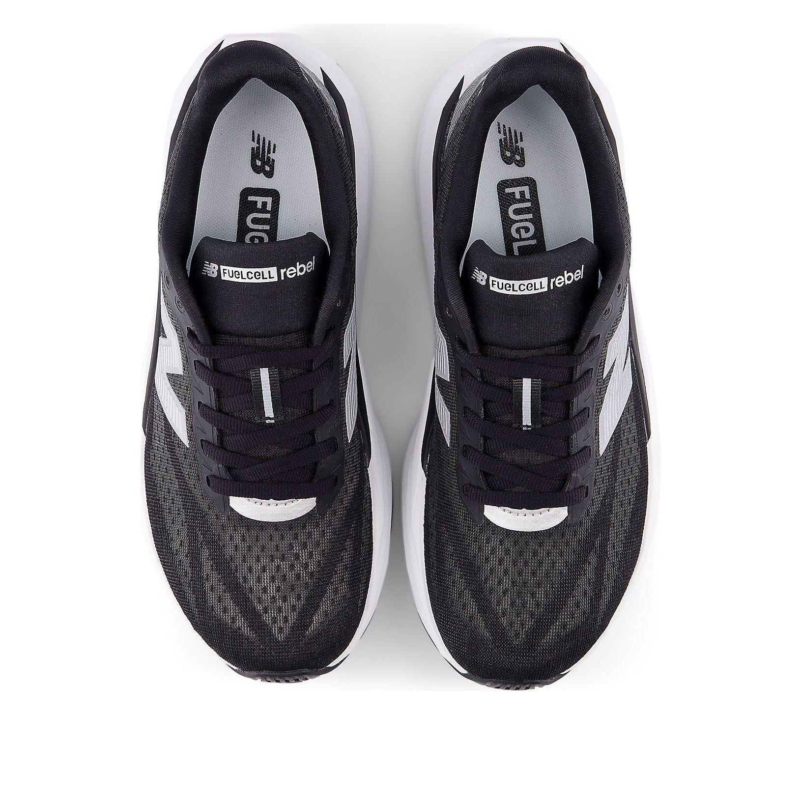 (WMNS) New Balance FuelCell Rebel v5 'Black White Silver' WFCXLK5