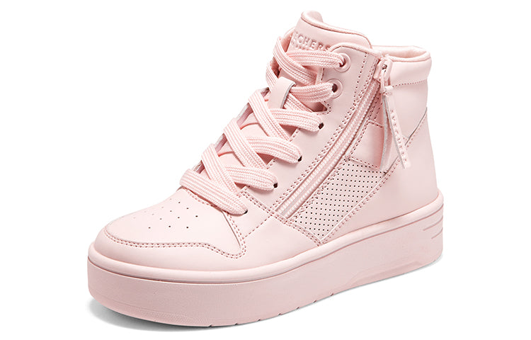 (GS) Skechers Court High 'Light Pink' 310198L-LTPK