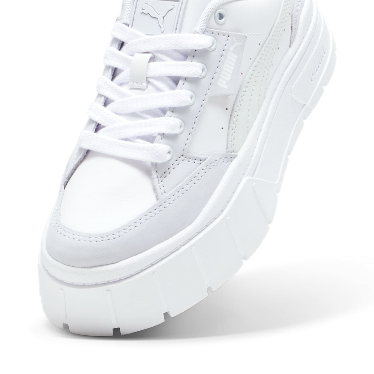 (WMNS) PUMA Mayze Stack Luxe 'Silver Mist' 389853-11