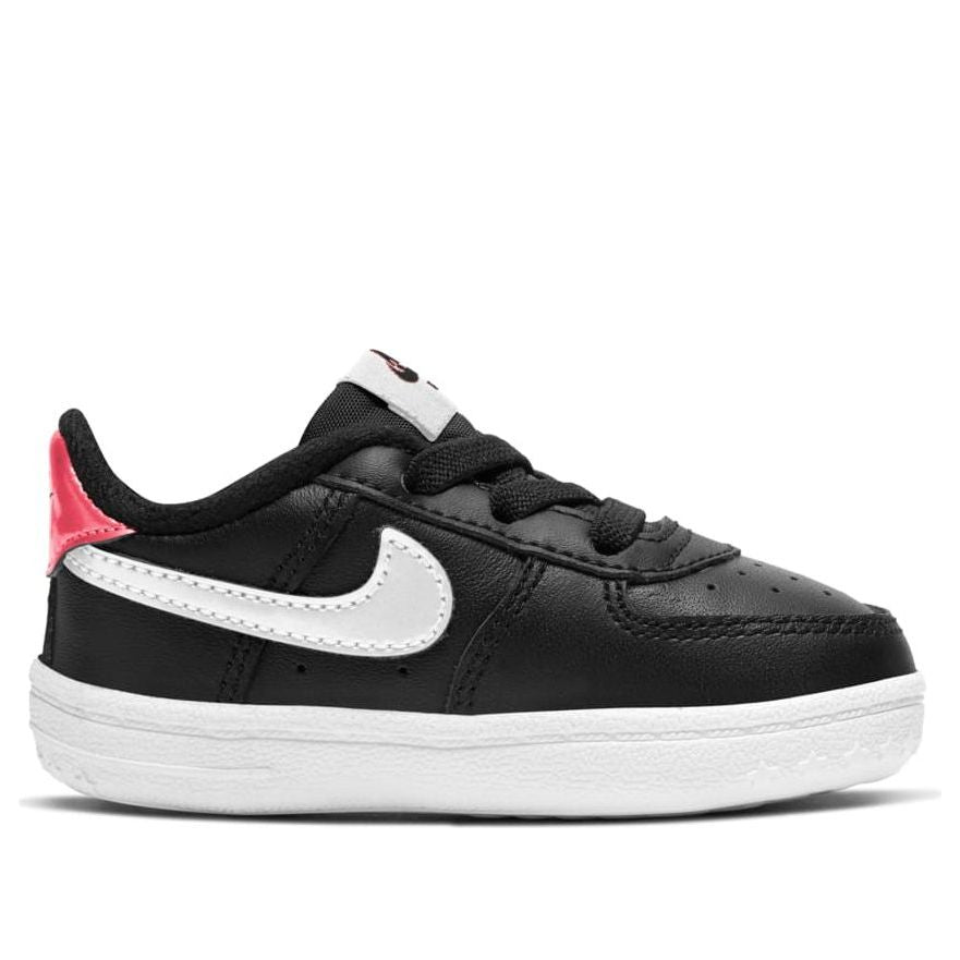 (TD) Nike Force 1 Low Crib 'Black Flash Crimson' CK2201-003