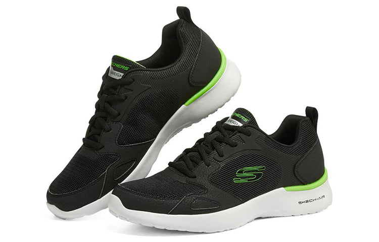 Skechers Skech-Air Dynamight 'Black Green' 232292-BKLM