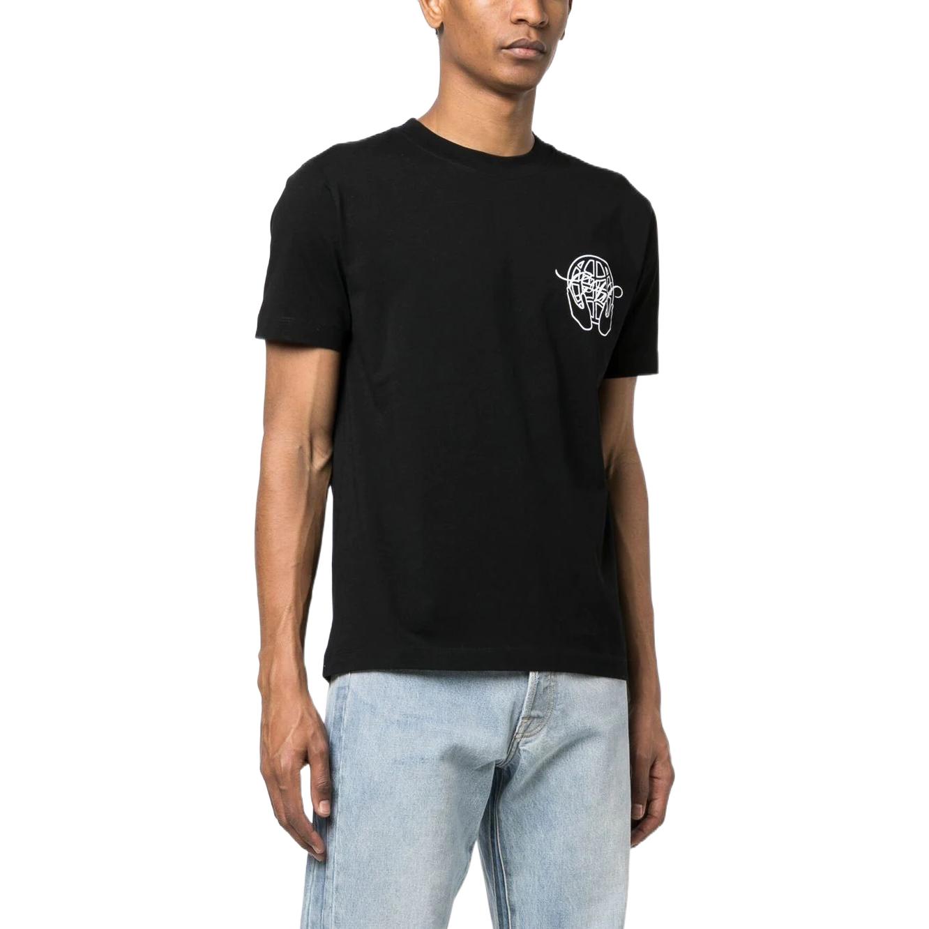 Off-White Logo Print Tee OMAA027S23JER0071001