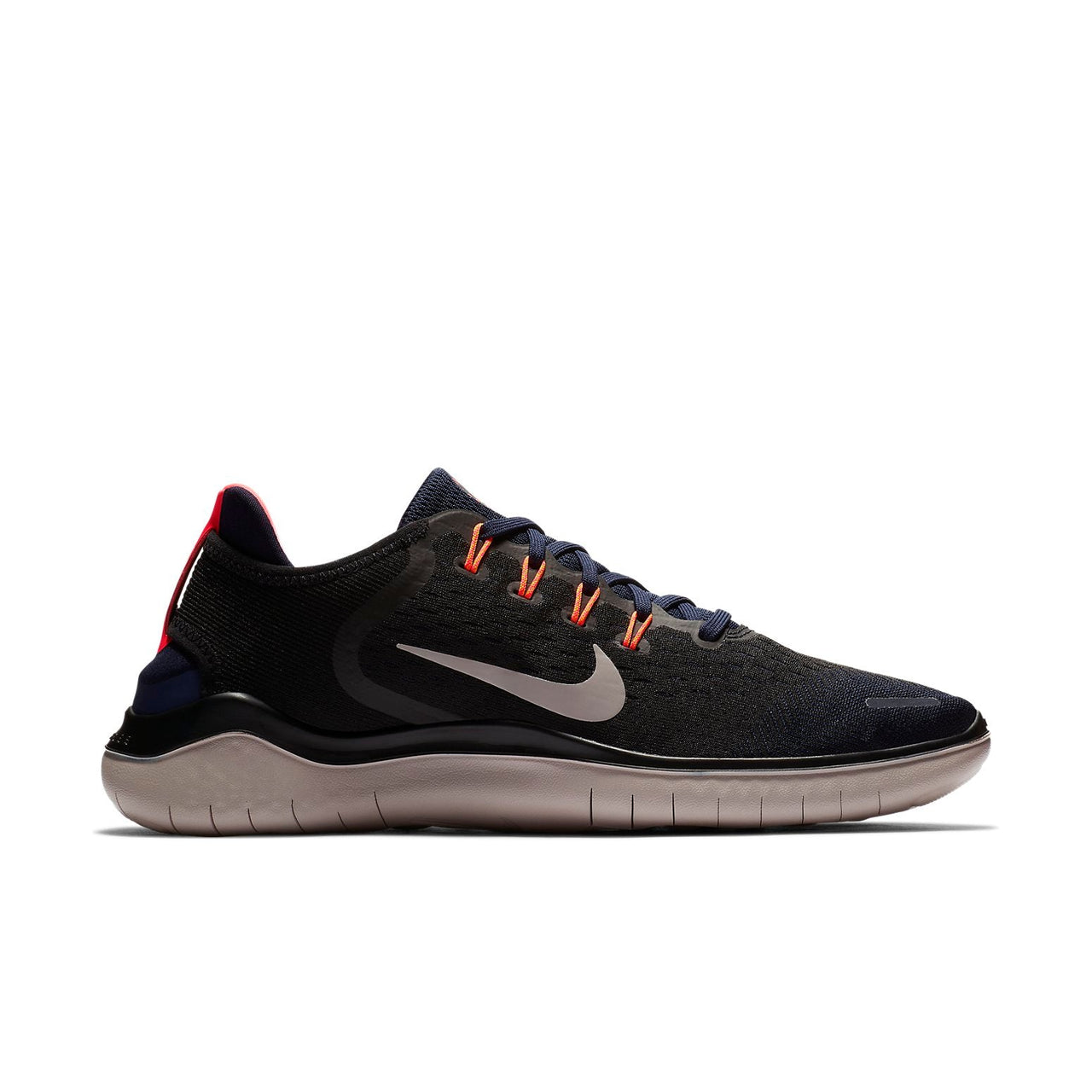 Nike Free RN 2018 'Blackened Blue Crimson' 942836-010