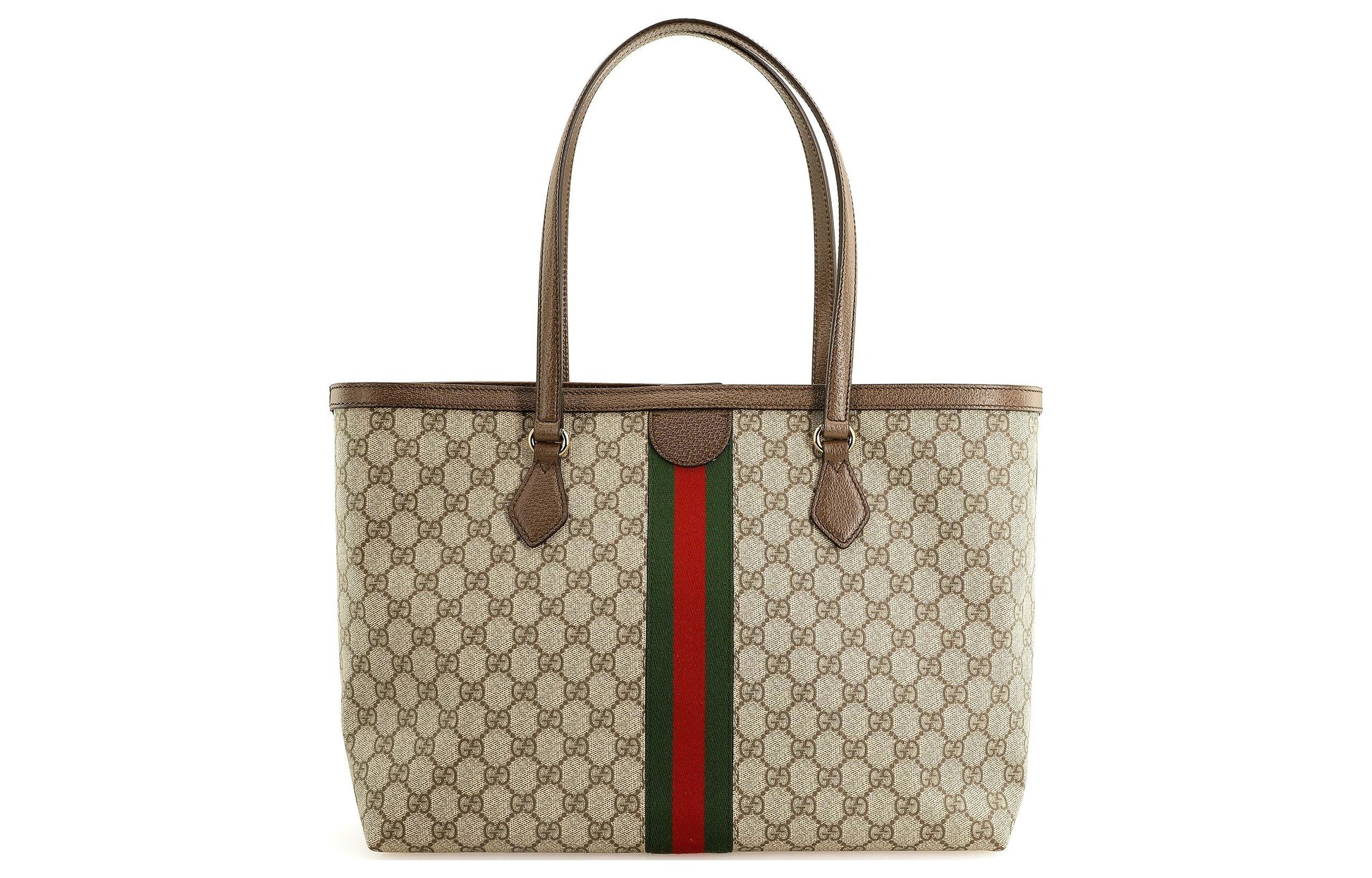 (WMNS) Gucci Ophidia GG Middle-Sized Tote Bag 'Brown' 631685-96IWB-8745
