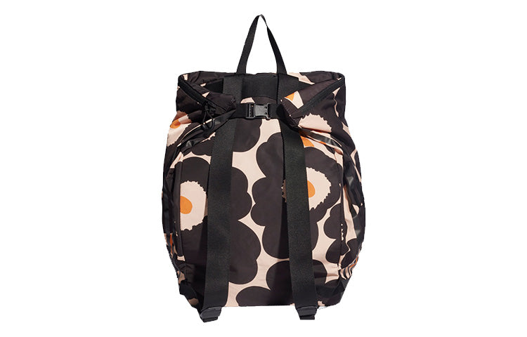 (WMNS) adidas Marimekko Unikko Allover-Print Backpack 'Black Blush' GU0992