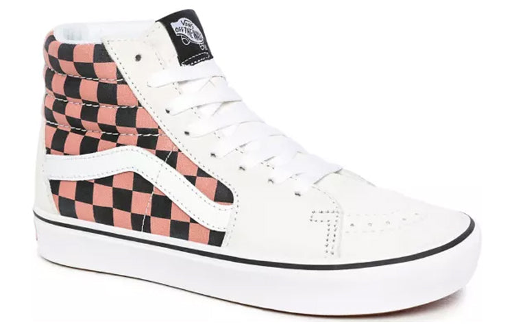 Vans Mixed Media Comfycush SK8-HI Mixed Media White/Pink VN0A3WMB1PC