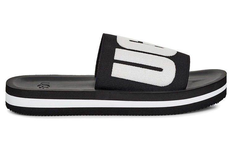 (WMNS) UGG Zuma Graphic Minimalistic Cozy Casual Black 1099833-BLK