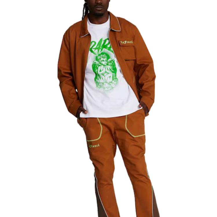 PUMA Hoops x LAFRANC Work Jacket 'Tan' 622826-01