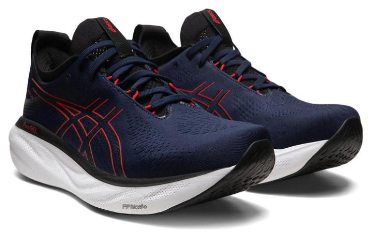 ASICS Gel-Nimbus 25 Wide 'Midnight Electric Red' 1011B625-401