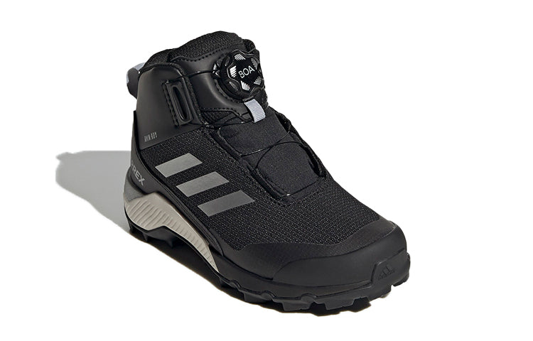 (PS) adidas Terrex Winter Mid Boa Hiking Shoes 'Core Black Silver Metallic' FU7272