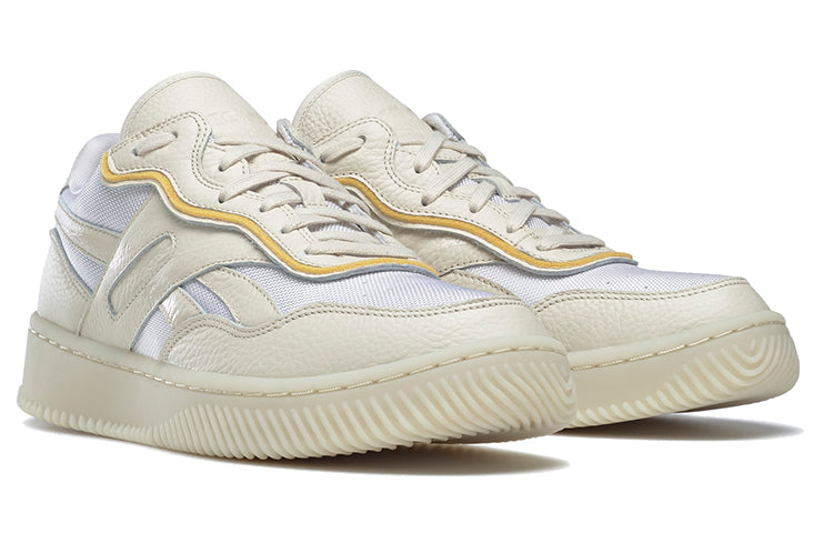 Reebok Vb Dual Court II Beige Yellow Skate Shoes FY2471