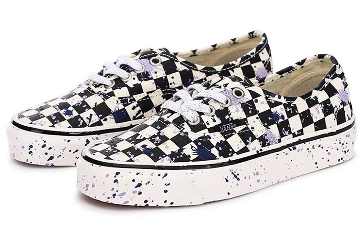Vans Authentic Sneakers Black White Blackwhitepurple VN0A5KX48FI