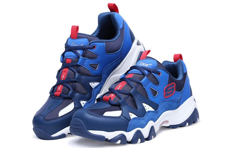 Skechers D'lites 2.0 Running Shoes Blue/White/Black 999042-NVBL