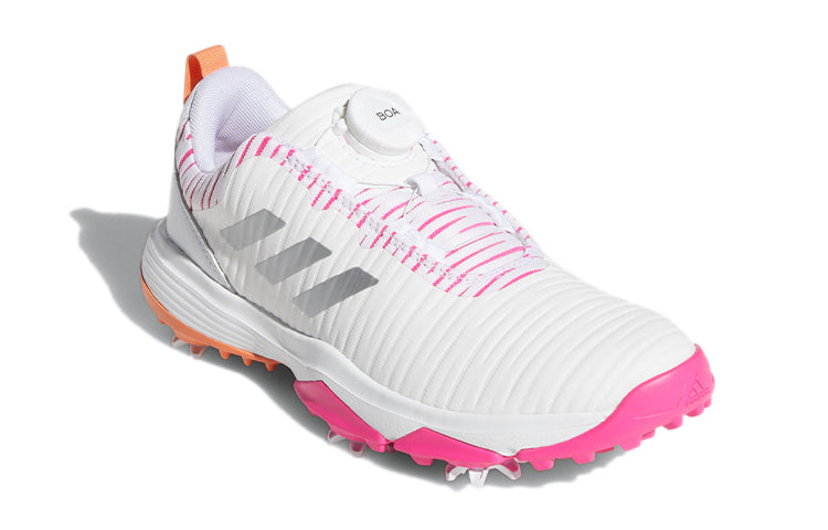 (GS) adidas Codechaos Boa K 'White Silver Red' EF1221