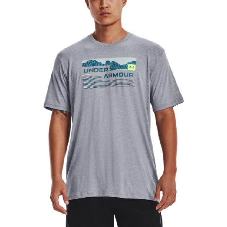 Under Armour Outdoor Graphic T-shirt 'Grey' 1377560-035