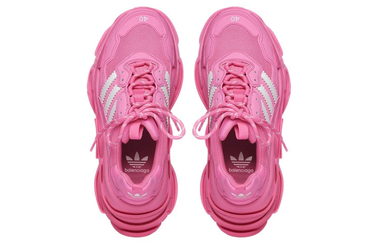 (WMNS) Balenciaga Triple S Sneaker x Adidas 'Neon Pink' 712764W2ZB65590
