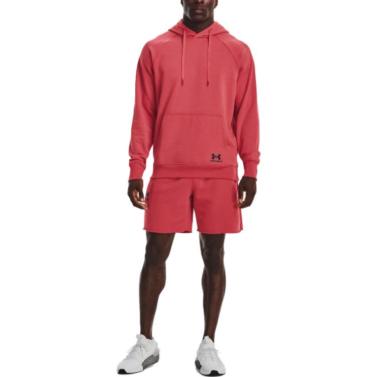 Under Armour Heavyweight Terry Hoodie 'Red' 1378598-638