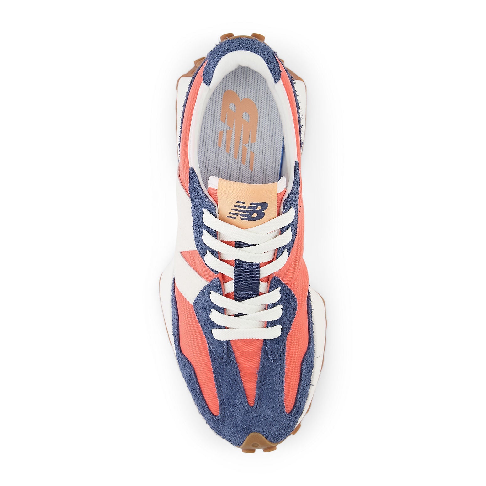 (WMNS)New Balance 327 'Vintage Indigo Gulf Red' WS327FX