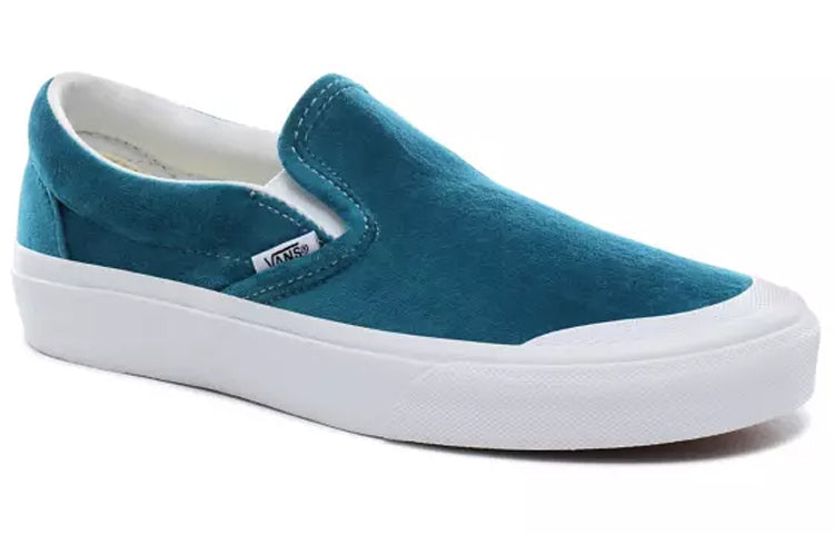 Vans Velvet Classic Slip-On 'Blue White' VN0A4P3CTCE