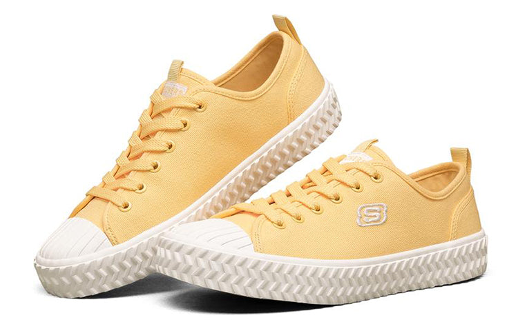 (WMNS) Skechers Street Trax Low Leisure Shoes Yellow 155126-YEL